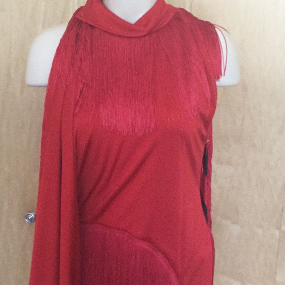 GIVENCHY Fringe-Trimmed Midi Dress - Picture 2 of 15